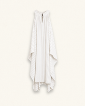 Cargar imagen en el visor de la galería, CONJ. BLANCO A RAYAS BLUSA MAXI